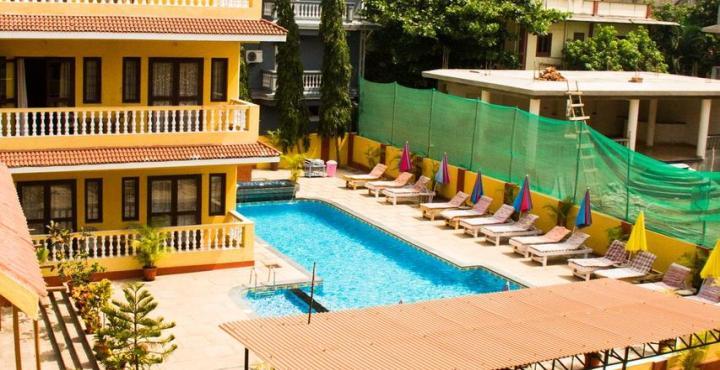 Marina Bay Beach Resort Candolim Extérieur photo